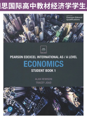 培生朗文爱德思国际高中教材 Pearson Edexcel International AS A Level Economics Student Book 1 经济学生用书1级