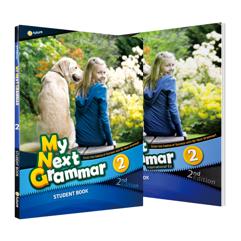 版进口新版麦克森短期语法专项My Next grammar 2级学生课本+练习册 小学初中英语高级语法专项训练培训机构课外教材