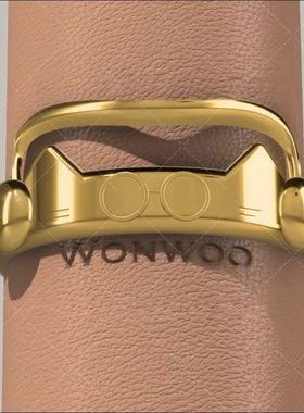 【SEVENTEEN】全圆佑电竞猫猫印记戒指克拉次粉小众应援周边礼物