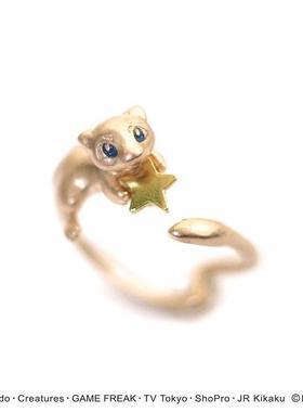 精灵宝可梦可爱梦幻戒指 口袋妖怪