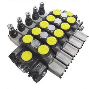 200大流量高压开山采矿钻机专用手动液压多路换向阀分配器 DCV140