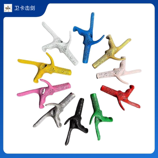 3D打印彩色超轻击剑手柄成人儿童花剑重剑手柄蜂窝设计防滑