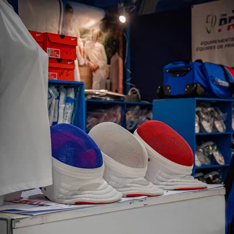 新款Prieur皮尔面罩法国进口FIE1600N认证 花剑重剑彩色轻量护面