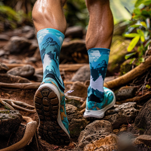 户外运动滑雪保暖美利奴羊毛袜