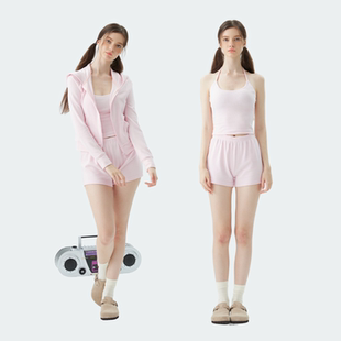 muabomb｜skin裸感亲肤紧身吊带性感针织睡衣可外穿女家居服套装