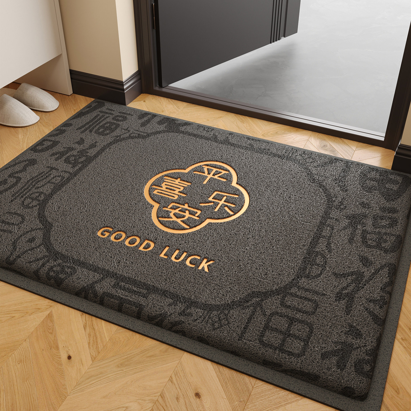 入户门地垫压花丝圈耐磨耐脏玄关大门口进门脚垫毯防滑除尘耐脏垫,居家布艺,入户地垫,淘宝优惠券,粉丝福利购,淘宝优惠卷