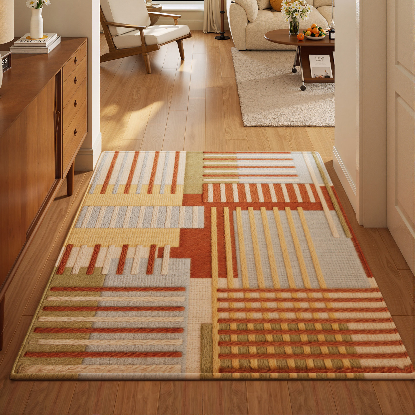 入户门地垫防滑脚垫家用耐脏玄关大门口进门除尘耐磨地毯定制门垫