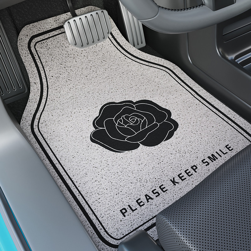 汽车丝圈通用脚垫主驾驶专用保护垫小轿车单片轻奢女生车内装饰品,汽车用品/电子/清洗/改装,通用脚垫,淘宝优惠券,粉丝福利购,淘宝优惠卷
