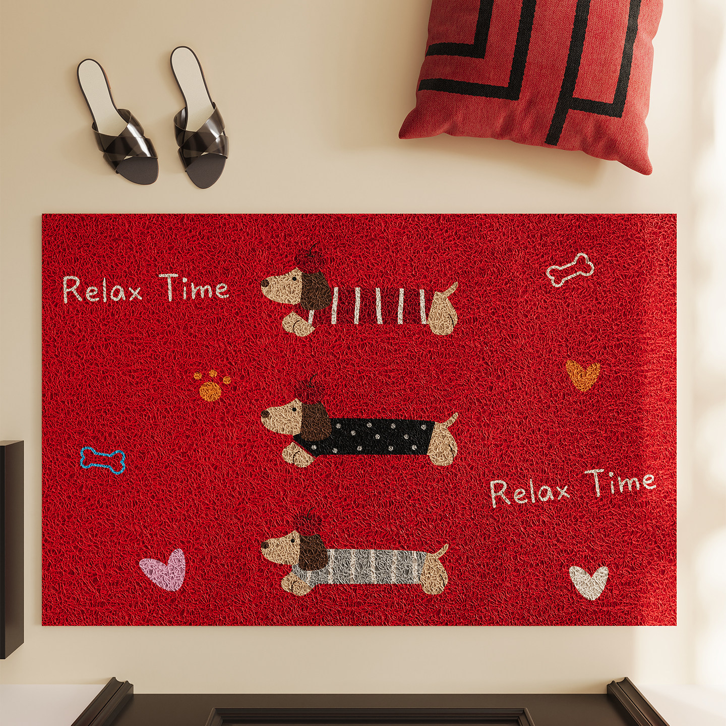 入户门丝圈脚垫玄关大门进门耐磨除尘防滑耐脏免洗地垫可裁剪地毯,居家布艺,入户地垫,淘宝优惠券,粉丝福利购,淘宝优惠卷