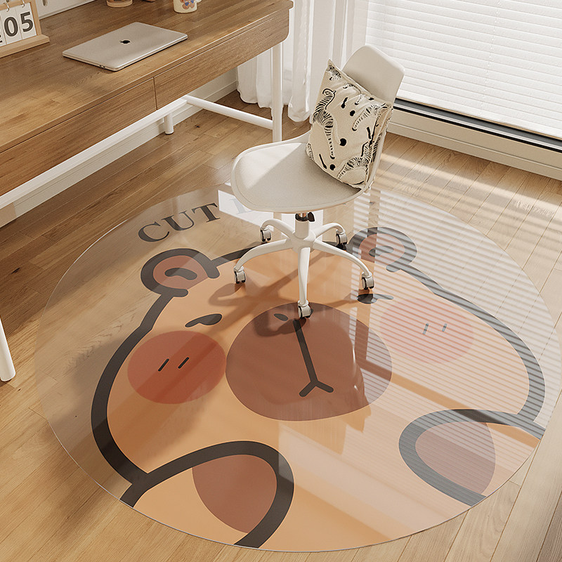 透明PVC地毯儿童学习椅地垫脚垫椅子垫防水防油易打理卡通软玻璃,居家布艺,地毯,淘宝优惠券,粉丝福利购,淘宝优惠卷