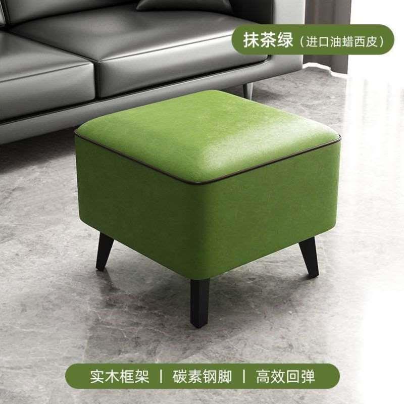 凳茶几家用小小椅子换鞋结实沙发客厅凳子轻奢皮门口凳矮凳板凳