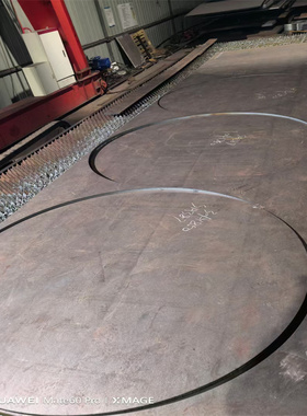 正火钢板Q345R Q245R SA516Gr70N美标容器板正火板激光切割下料