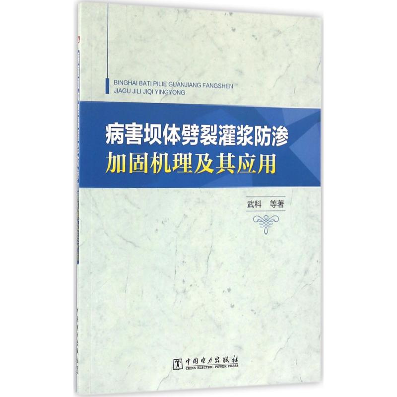 正版病害坝体劈裂灌浆防渗加固机理及其应用武科著