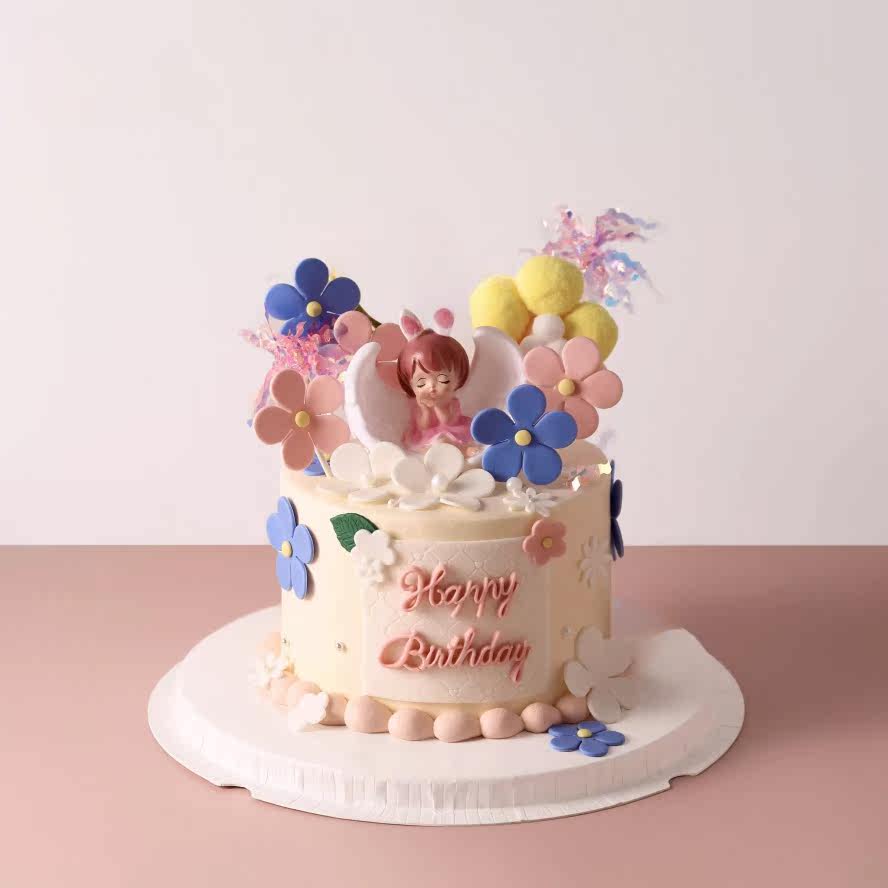 安妮宝贝儿童生日蛋糕