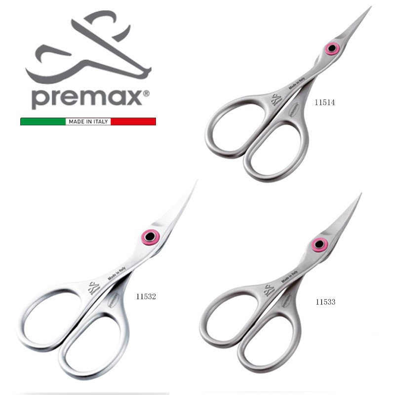 Premax Embroidery Scissors Ring Lock System Line 刺绣剪刀