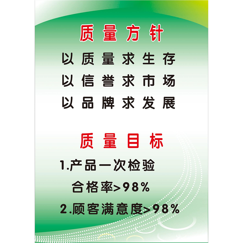 安全生产管理标语牌品质质量仓库管理制度挂画工厂车间标示牌墙贴
