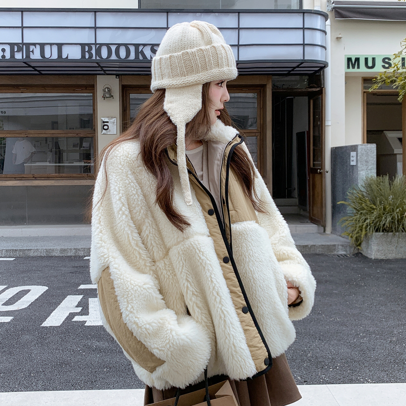 2025冬季新款羊羔毛正反两穿外套203-9533-P255-K338,女装短外套,浙宝203 2025冬季新款羊羔毛正反两穿外套203-9533-P255-K338,女装短外套,浙宝203