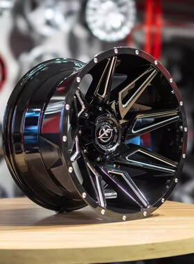 15/20/22寸大负值-44ET深凹轮毂适用丰田LC80猎豹2030途乐Y6061