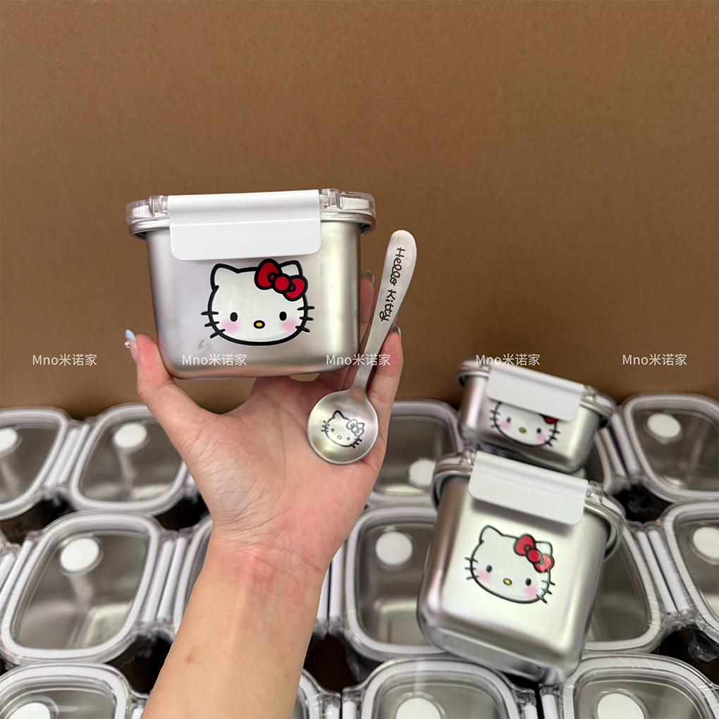 米诺家食品级304不锈钢便当盒