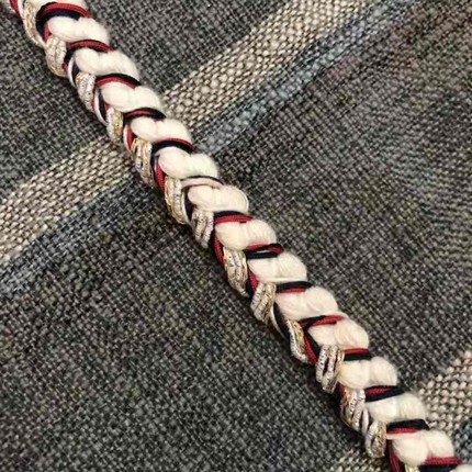 小香花边手工DIY编织带香风服装辅料外套衣边袖口装饰
