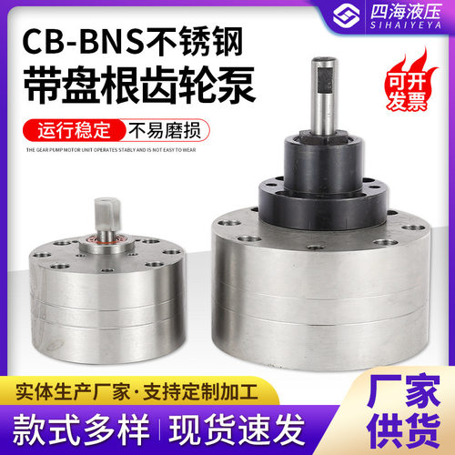 CB-BNS不锈钢带盘根齿轮泵 不锈钢齿轮泵 抽油泵输送化工泵