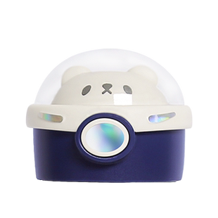 小茶日记儿童保温杯原装杯盖塑料杯盖水壶杯太空宇航熊吸嘴管通用