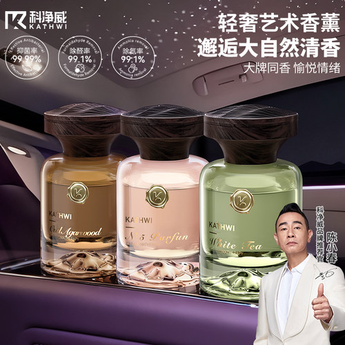 科净威观山车载香薰净化空气香水