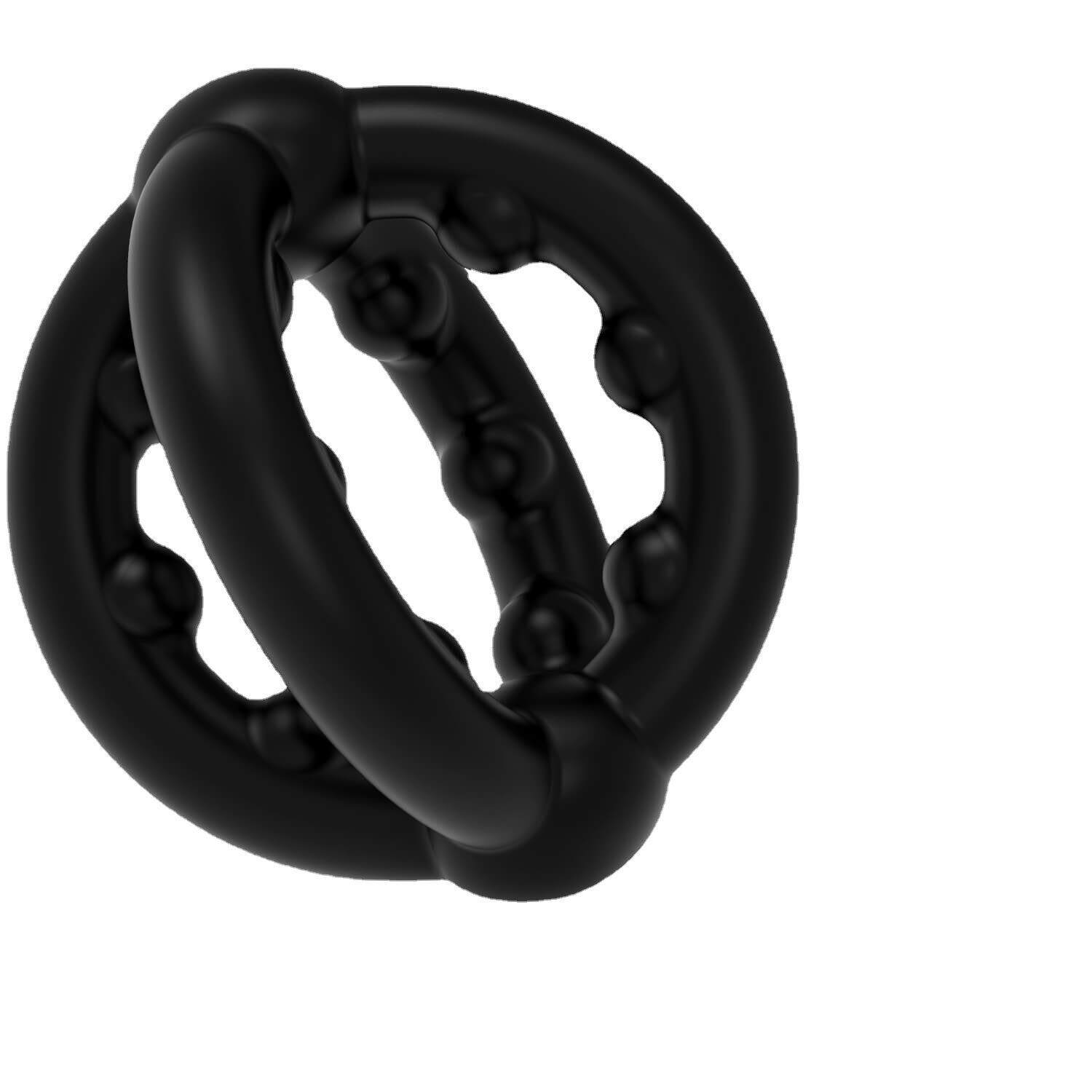 An elastic ring that can prolong sexual intercourse duration