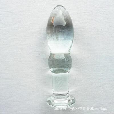 A glass-made anus used as a masturbation toy
