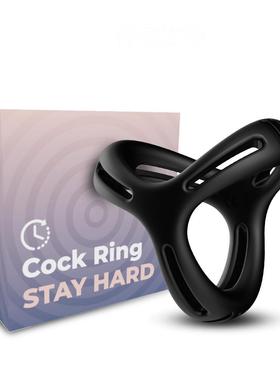 An elastic ring that can prolong sexual intercourse duration