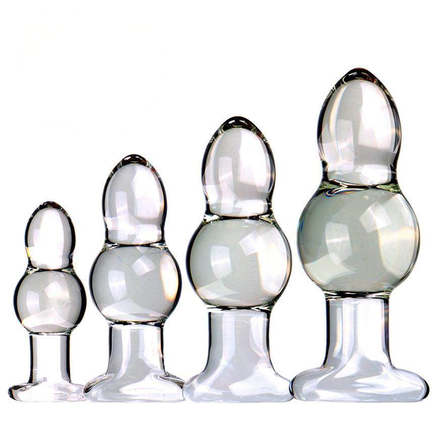 A glass-made anus used as a masturbation toy