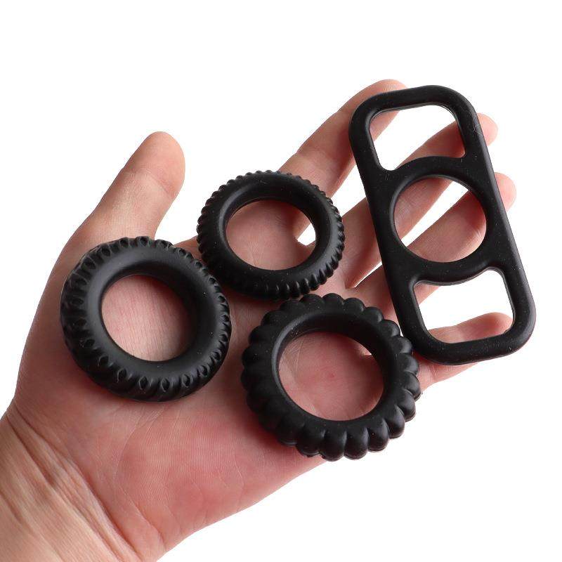 An elastic ring that can prolong sexual intercourse duration