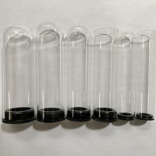 A self-pleasuring toy made of glass for use inside the anus.