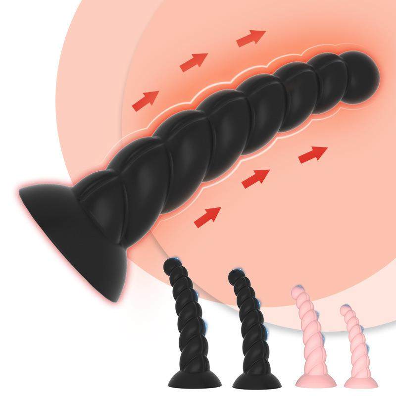 Intra-anal bead self-stimulation expansion massager