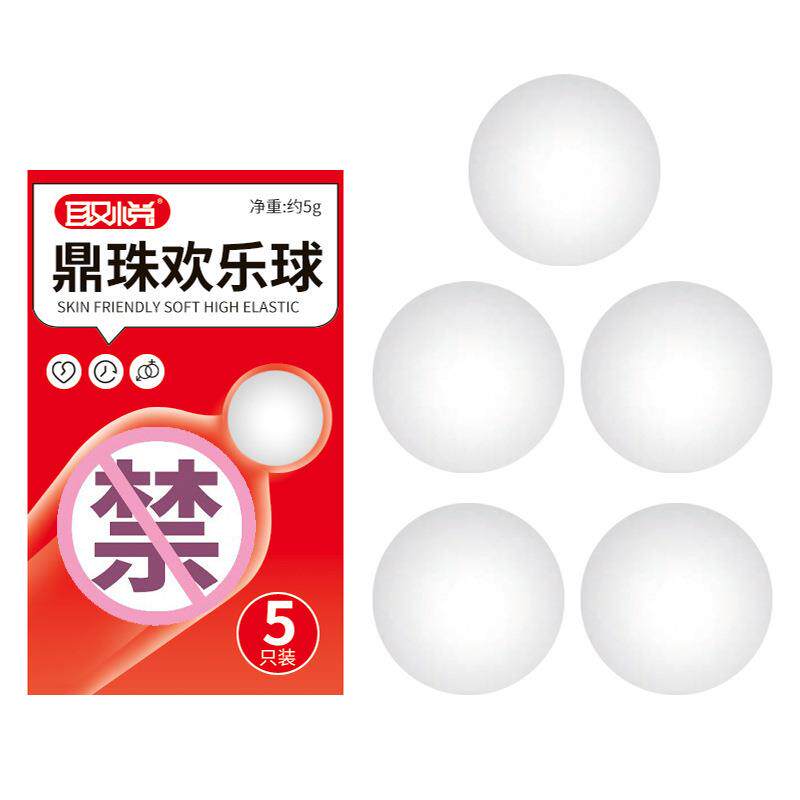 A ball that increases the length of a man's penis