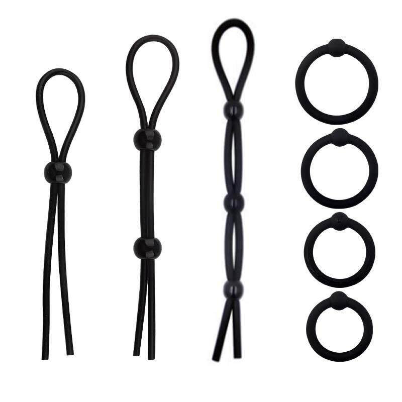 An elastic ring that can prolong sexual intercourse duration