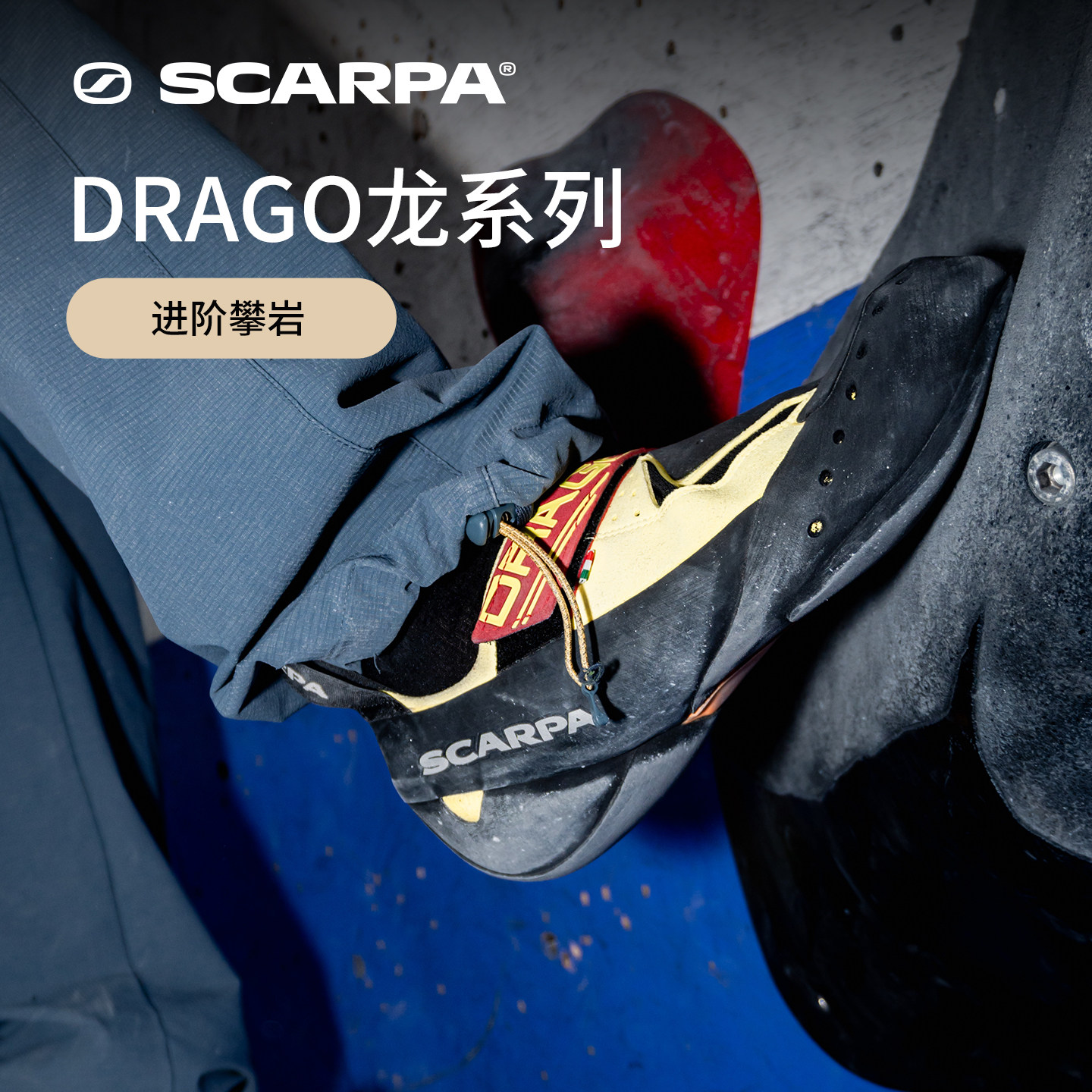 现货黄龙SCARPA思嘉帕户外鞋Drago男女户外竞赛抱石鞋专业攀岩鞋