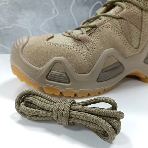 LOWA鞋带Zephyr MK2战术鞋登山徒步鞋圆形伞绳材质户外徒步鞋配件