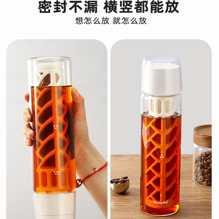 咖啡冷萃壶玻璃冷萃杯大容量冷泡壶冰滴壶冷萃咖啡壶带支架冷泡瓶