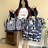 短途旅行包大容量可扩展行李袋干湿分离收纳袋可套拉杆手提登机包