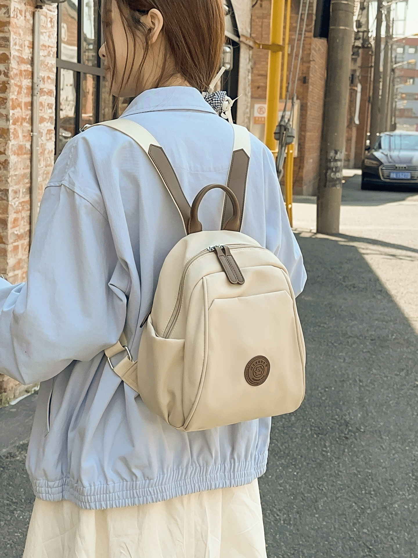 Qadın Yüngül Səyahət Çantası və Gündəlik Şəhər Backpack