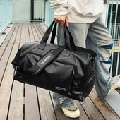 短途旅行包大容量商务出差行李包登机包独立鞋 仓运动健身包单肩包