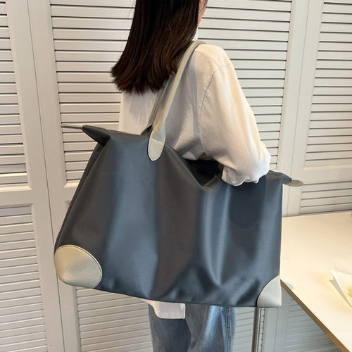 旅行简约女百搭手提包涤纶便携