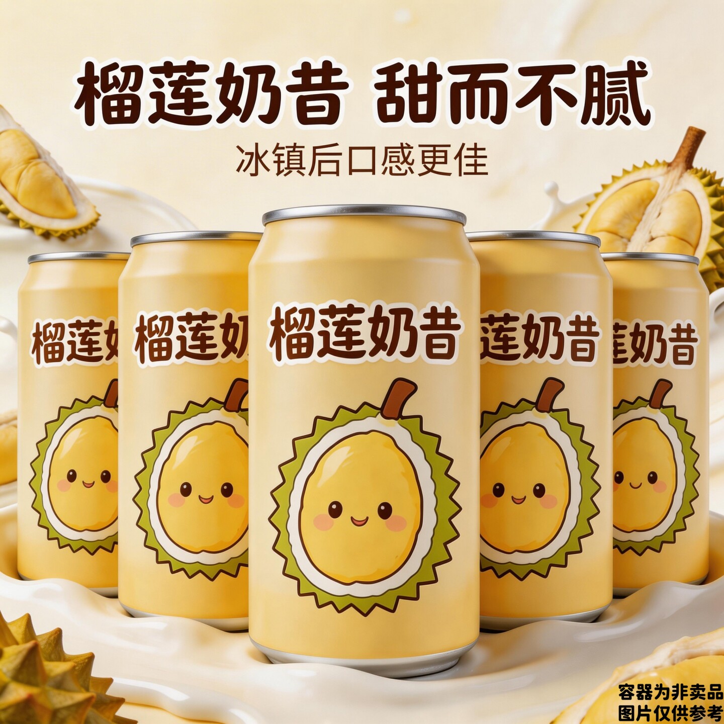 【掌柜推荐】榴莲奶昔风味饮料220ml*10瓶晚上解渴休闲充饥饮品