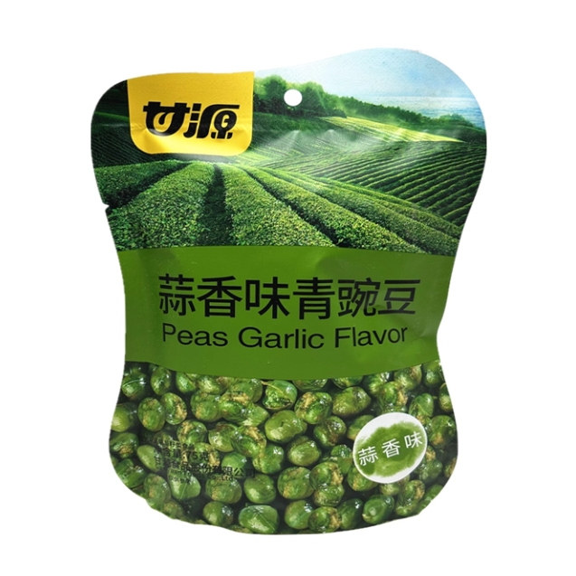 甘源原味味青豌豆75g小包装零食特产坚果旗舰店食品蒜香青豆酥脆