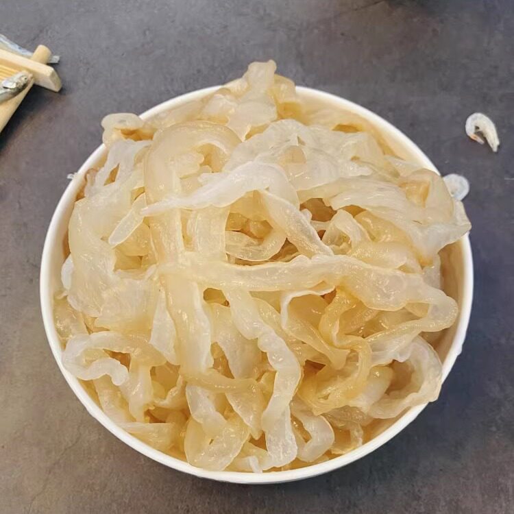 野生海蜇丝新鲜正宗5桶装商用凉拌非袋装即食海哲头皮干货