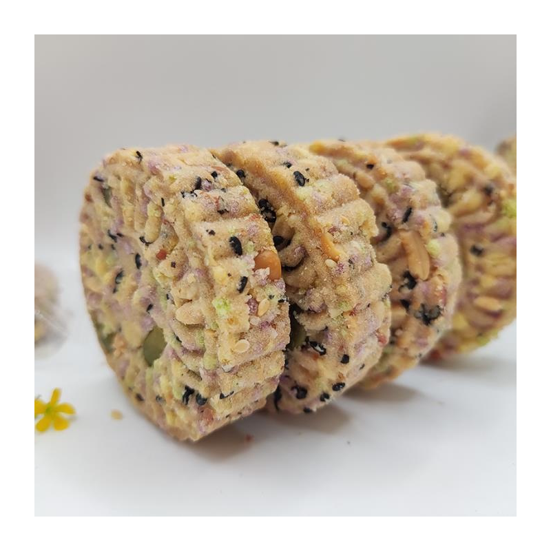 五谷杂粮花生芝麻炒米饼广东特
