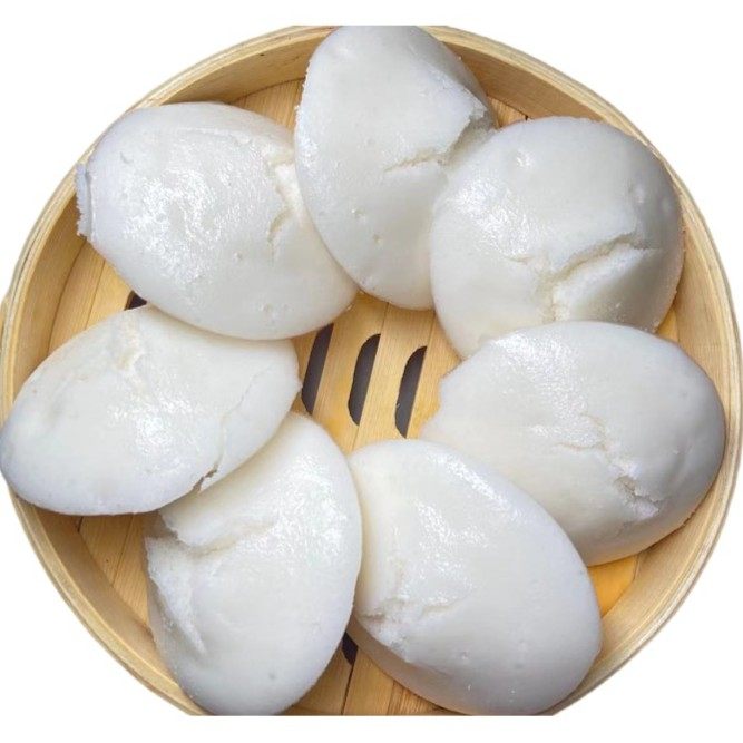 湖北恩施特产米糕发糕米粑粑泡粑白糕碗儿糕白膜酒酿馒头250克/袋