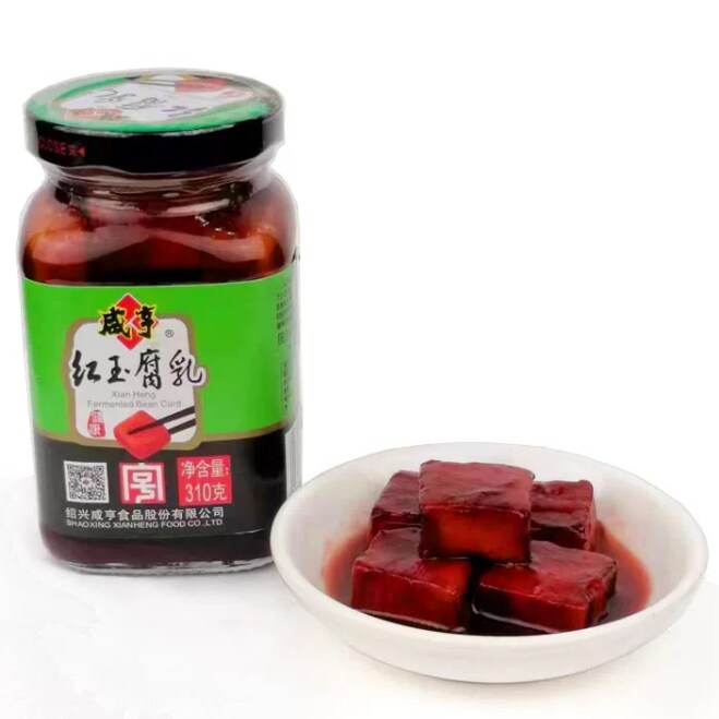 咸亨红玉腐乳开盖即食红方