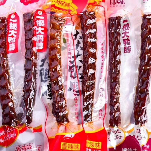 印味一根大鸭脖印之味大大大鸭脖长鸭脖子手撕爆辣整根散称小零食